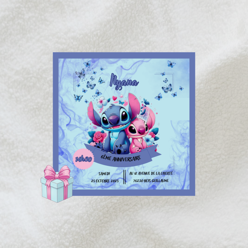 Invitations anniversaires